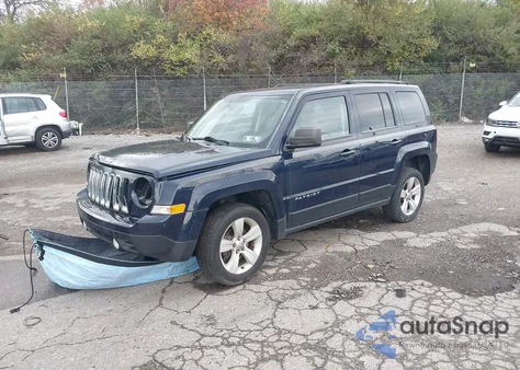 2014 Jeep Patriot Latitude из США, поврежденный, VIN 1C4NJRFBXED563704